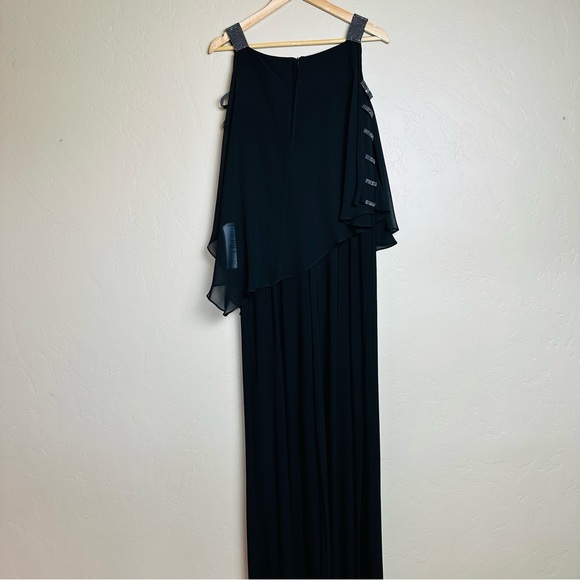 MSK Women's Embellished Ladder-Sleeve Jumpsuit Size Medium - Picture 9 of 14